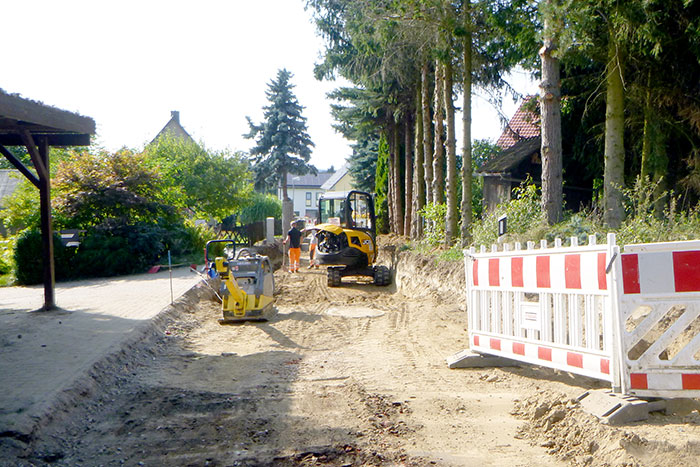Ausbau des dritten Abschnittes am Folgenweg im Ortsteil Berthelsdorf