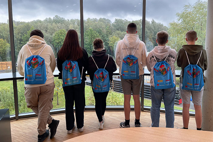 Blick auf das Außengelände, Foto: Gerodur