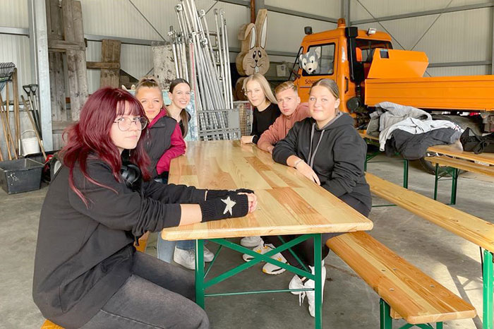 Berusorientierungsprojekt im Städtischen Bauhof