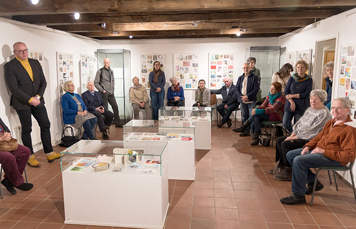 Eröffnung Sonderausstellung Mail-Art-Projekt am 28.01.2023 Eröffnung Sonderausstellung Mail-Art-Projekt am 28.01.2023