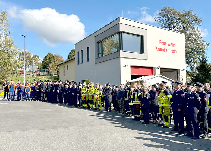 Die Ortsfeuerwehren vorm Anbau Die Ortsfeuerwehren vorm Anbau