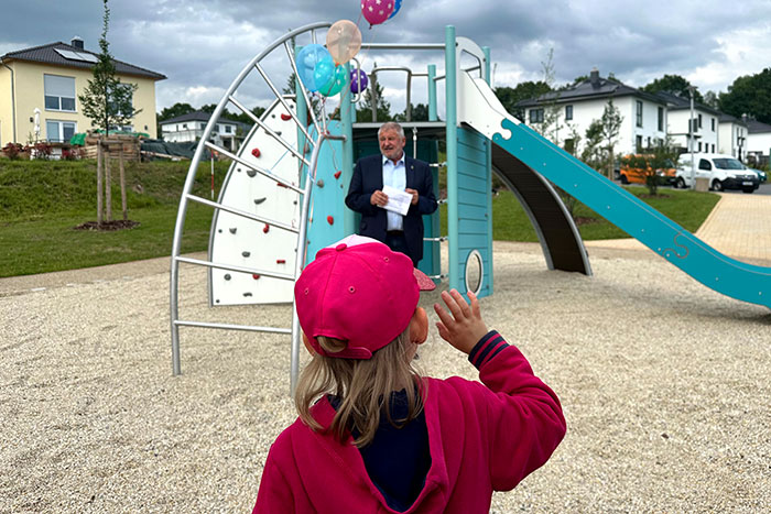 Einweihung Spielplatz Einweihung Spielplatz