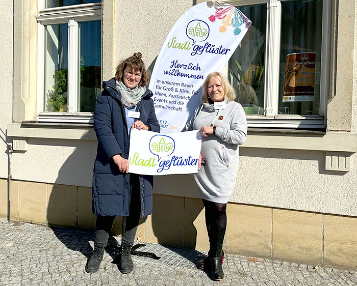 Elisa Hellmig und Kornelia Mittler  Elisa Hellmig und Kornelia Mittler