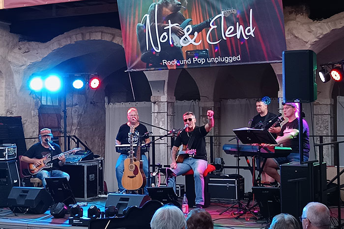 Band Not & Elend im Gesindehaus Band Not & Elend im Gesindehaus