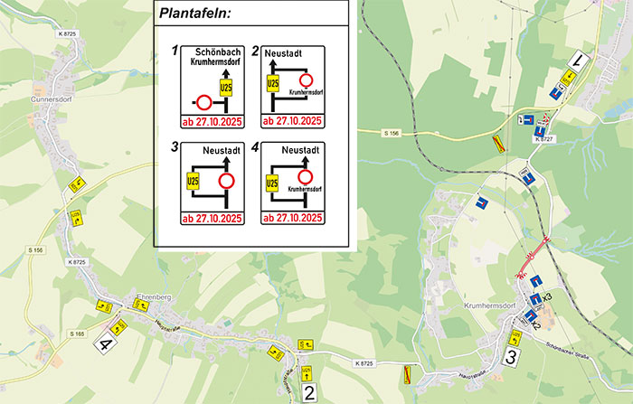 Umleitungsskizze Umleitungsskizze