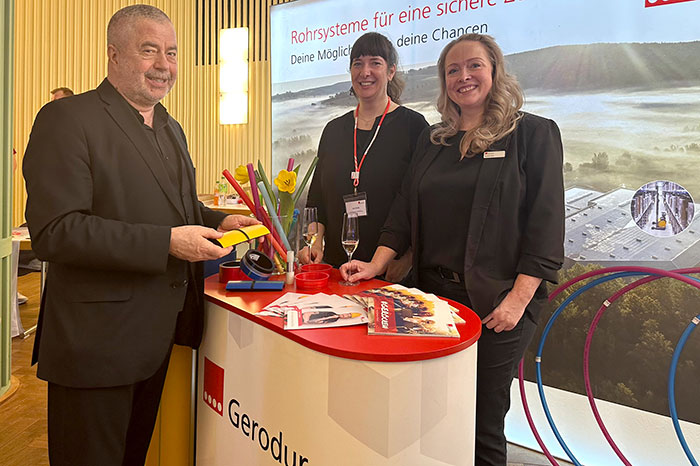 Landrat Michael Geisler bei Gerodur Landrat Michael Geisler bei Gerodur