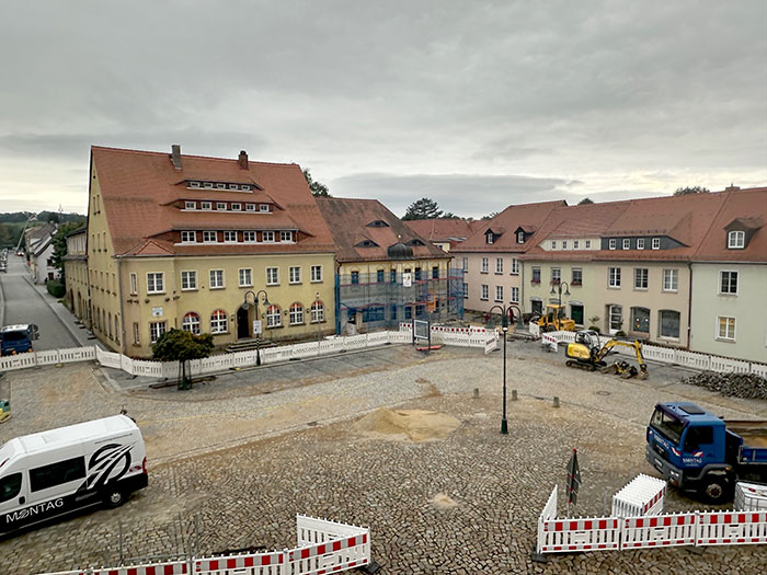 Marktbaustelle am 26.09.2025 Marktbaustelle am 26.09.2025