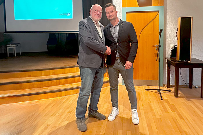 BM Sachse und Stadtrat Hoffmann BM Sachse und Stadtrat Hoffmann