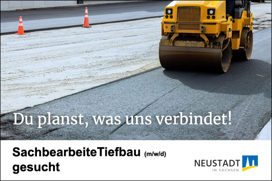 Sachbearbeiter Tiefbau gesucht