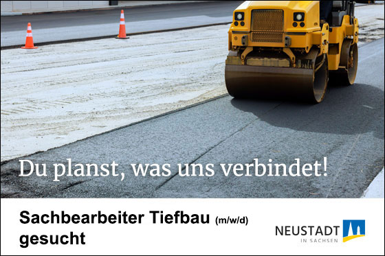 Sachbearbeiter Tiefbau gesucht