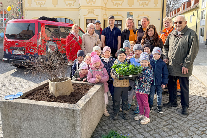 Pflanzen auf dem Markt