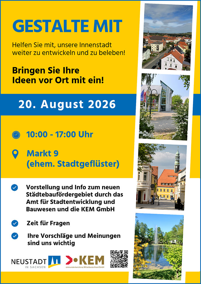 Plakat Fördergebiet