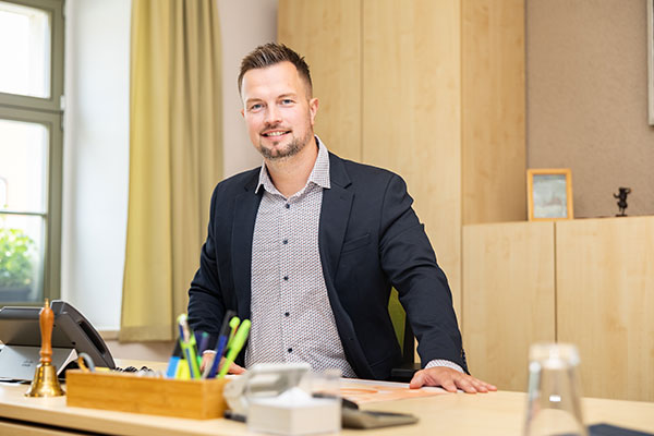 Bürgermeister Alexander Sachse, Foto: T. Richter Bürgermeister Alexander Sachse, Foto: T. Richter