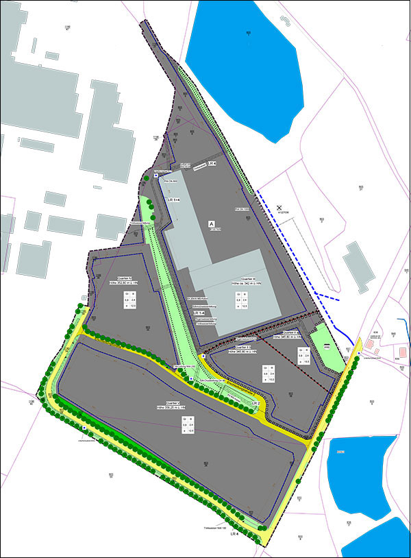 Planzeichnung Kirschallee 1 - 1. Änderung Planzeichnung Kirschallee 1 - 1. Änderung