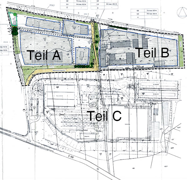Planzeichnung Karrenberg